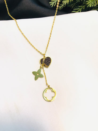 Luis Gold Heart Pendant