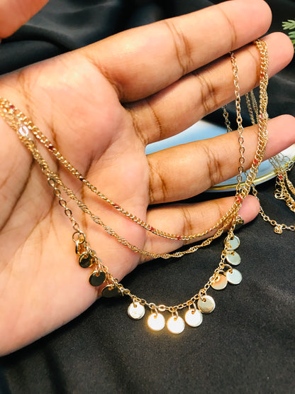Golden Layer necklace