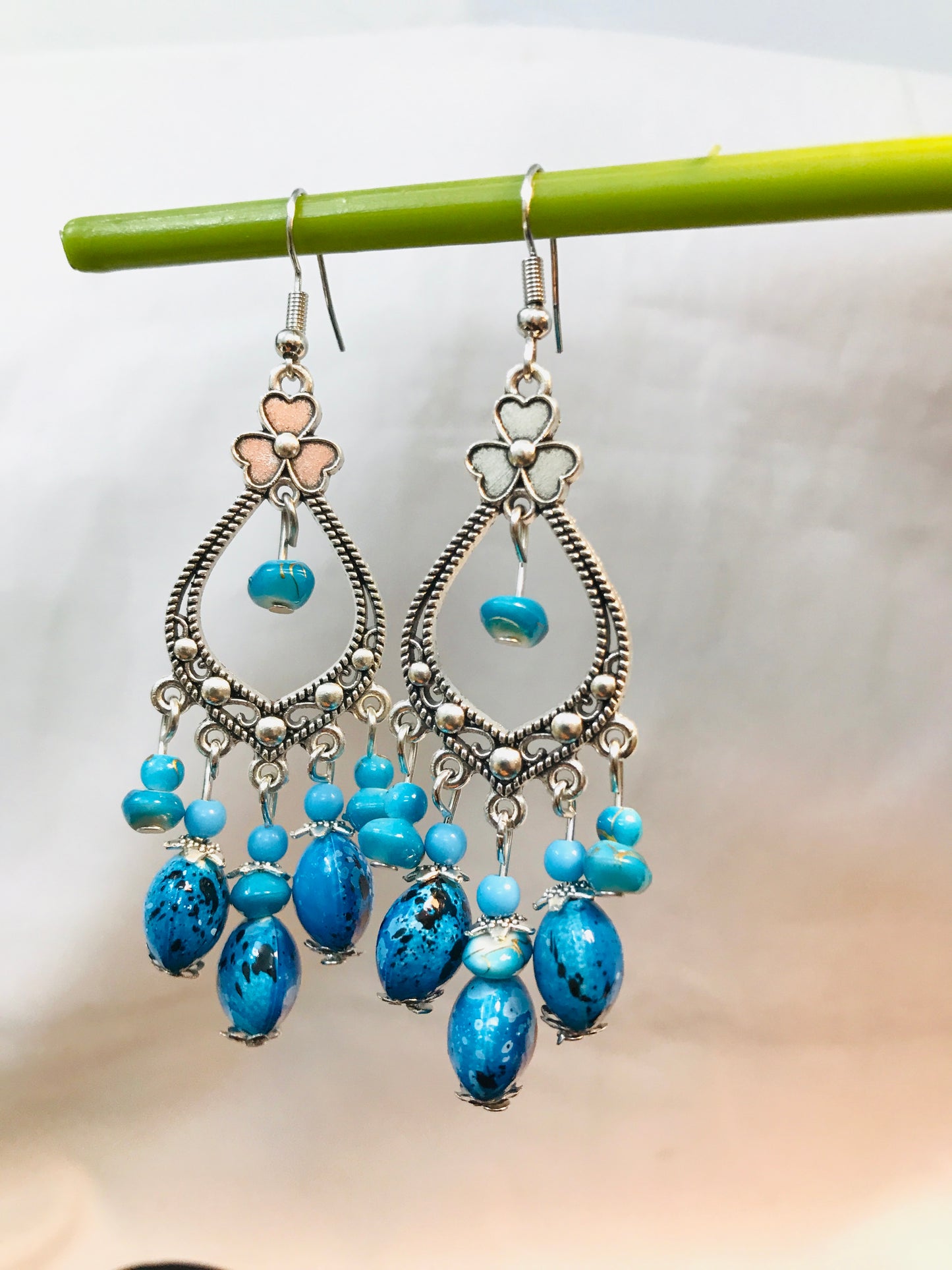 Antique Feroza Beads Earring