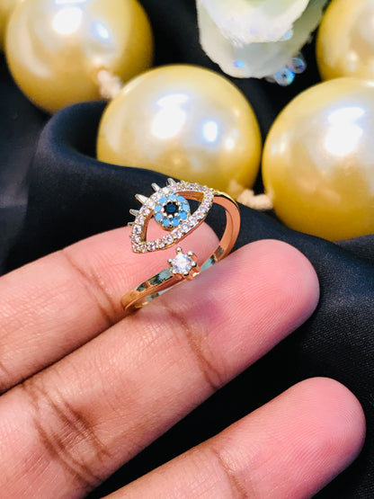 Eye Sign Finger Ring