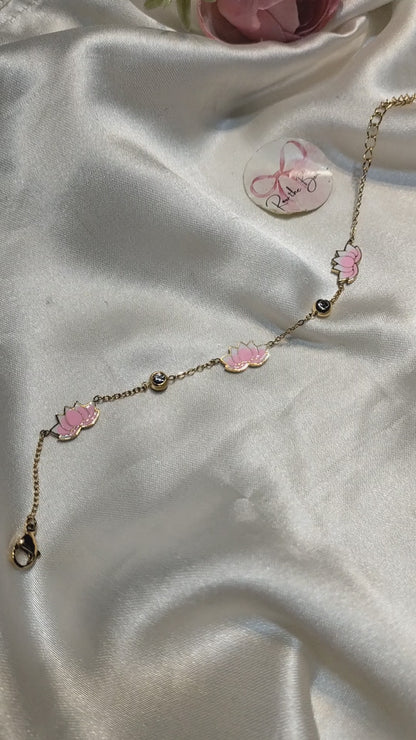 Lotus bracelet