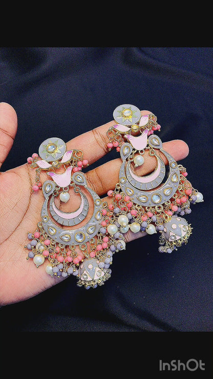 Ash multani jhumka