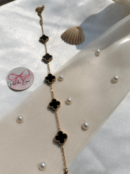 Clovar Black chain bracelet