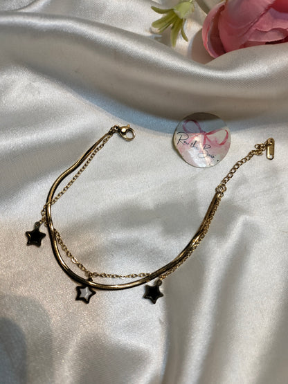 Star Golden Chain Bracelet