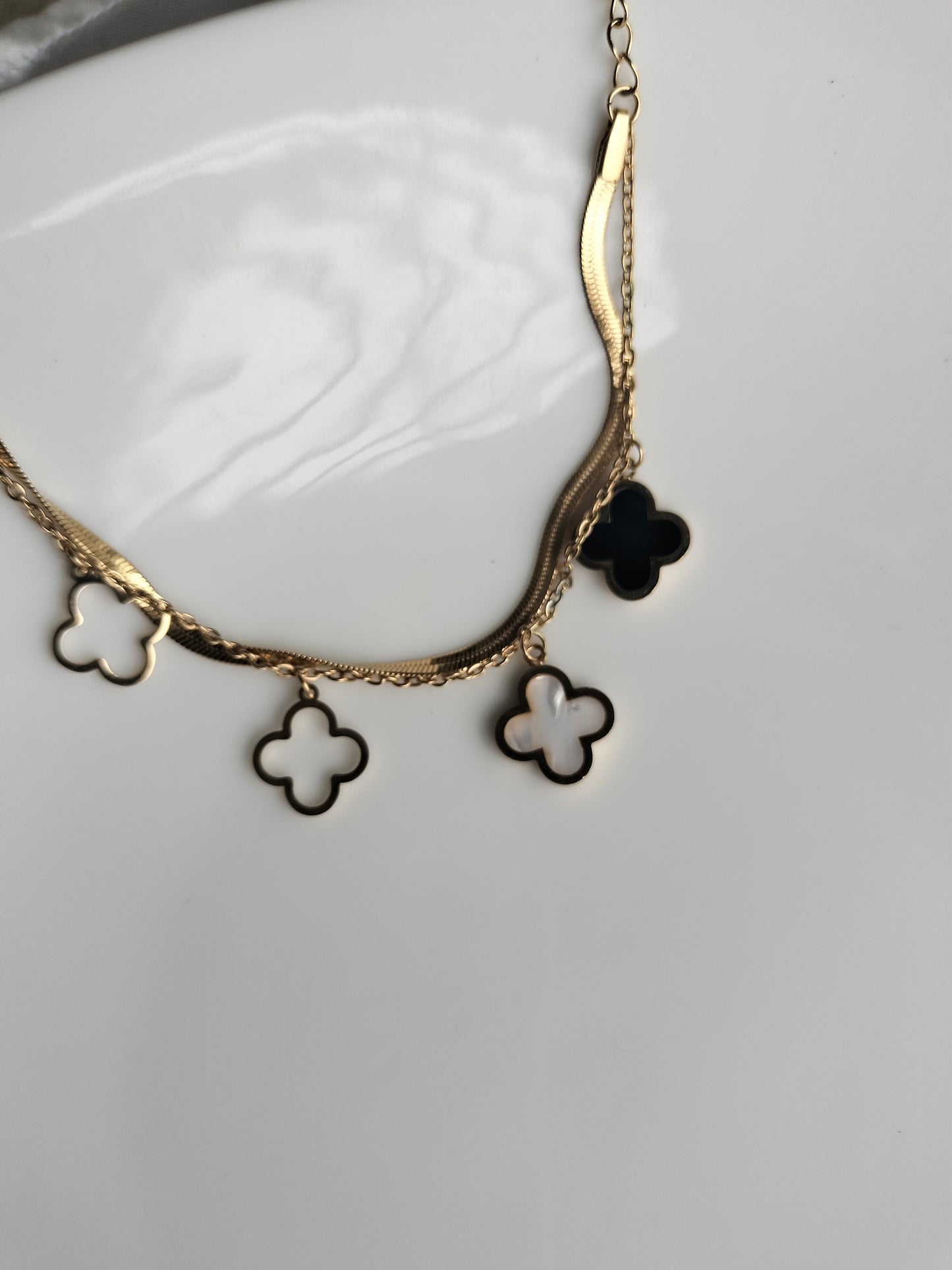 Clovar Flat chain bracelet