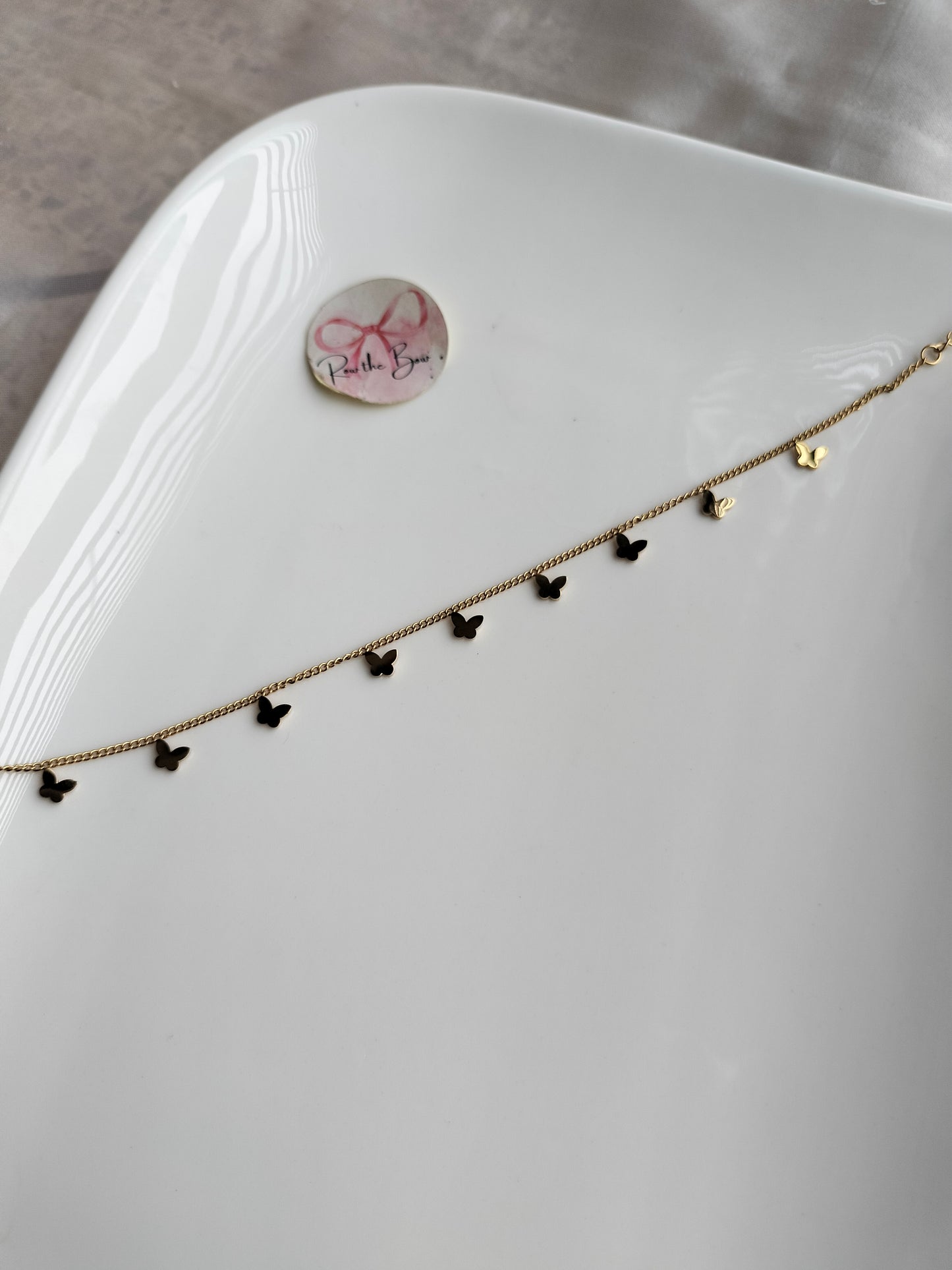 Butterfly layer Chain Bracelet