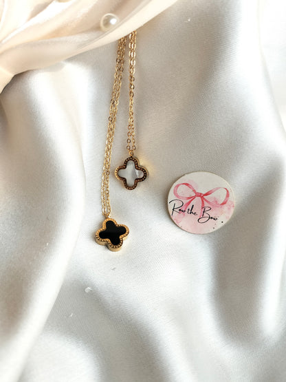 Clovar Ss Black & White  pendant-01