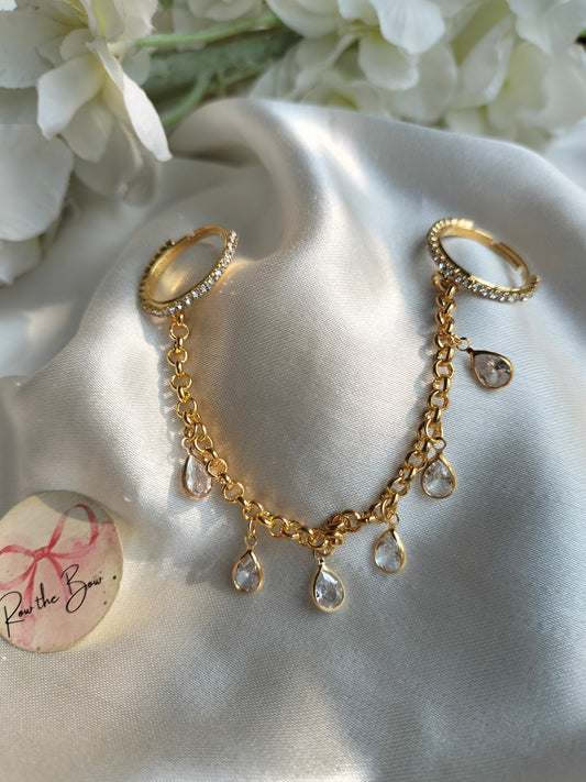 Double Finger Layer Ring