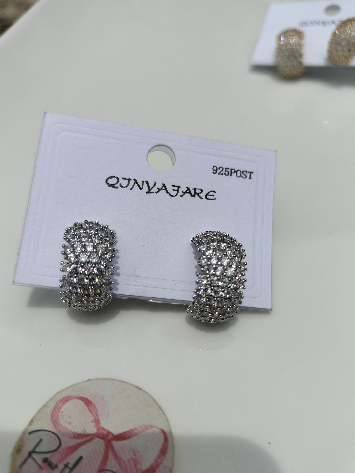 Stony Half Circle Silver