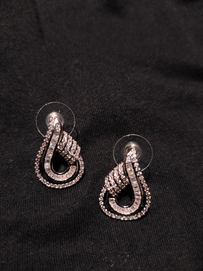 Shiny Zircon Stone Earring