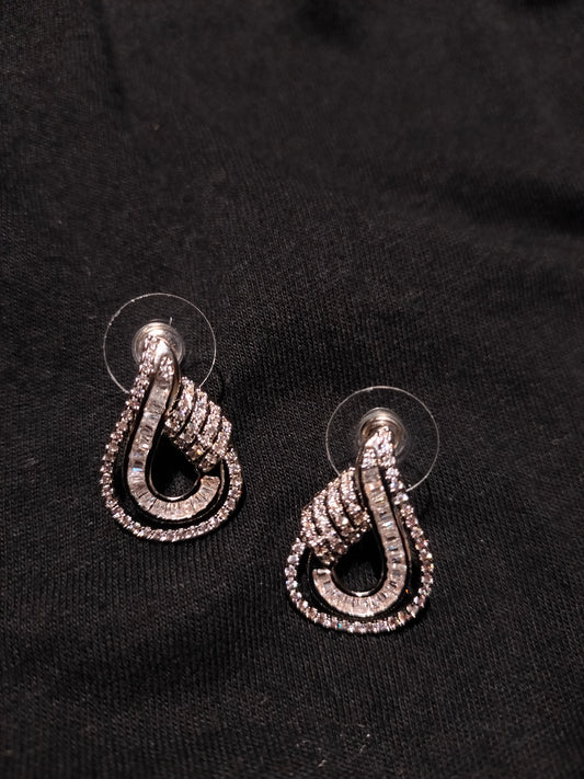 Shiny Zircon Stone Earring