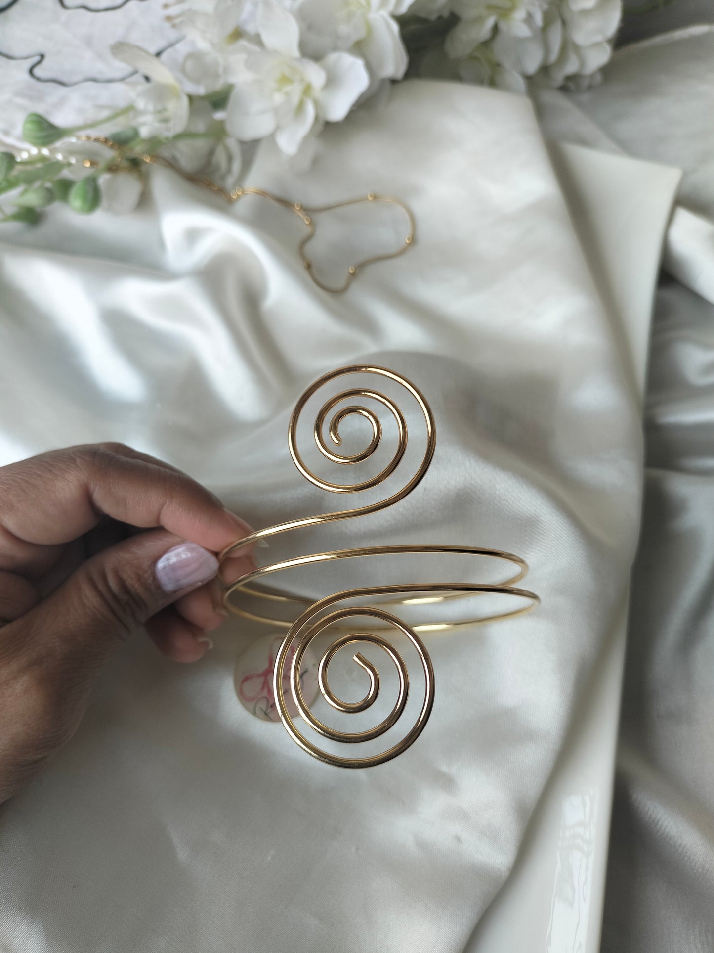 Golden Circle Arm Cuff