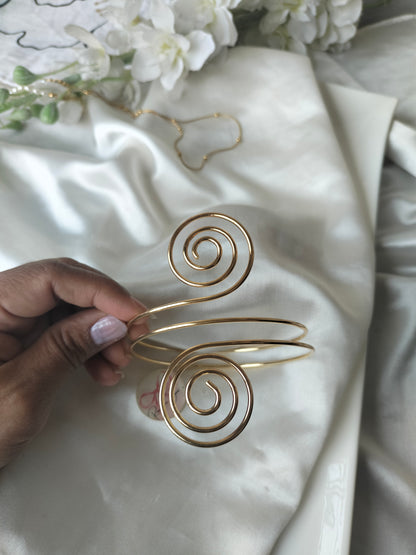 Golden Circle Arm Cuff