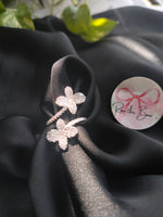 Load image into Gallery viewer, Double Flower zircon Ring
