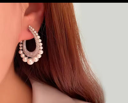 Teisted pearl Earring