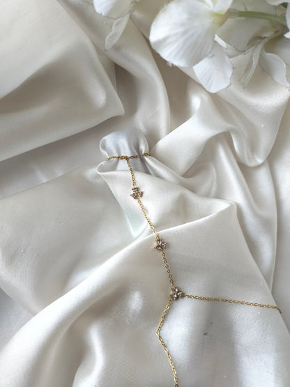 Aliban Ring Chain Bracelet