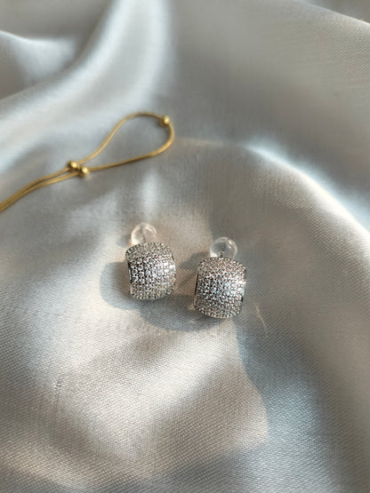 Aurora Shine Stud-Silver