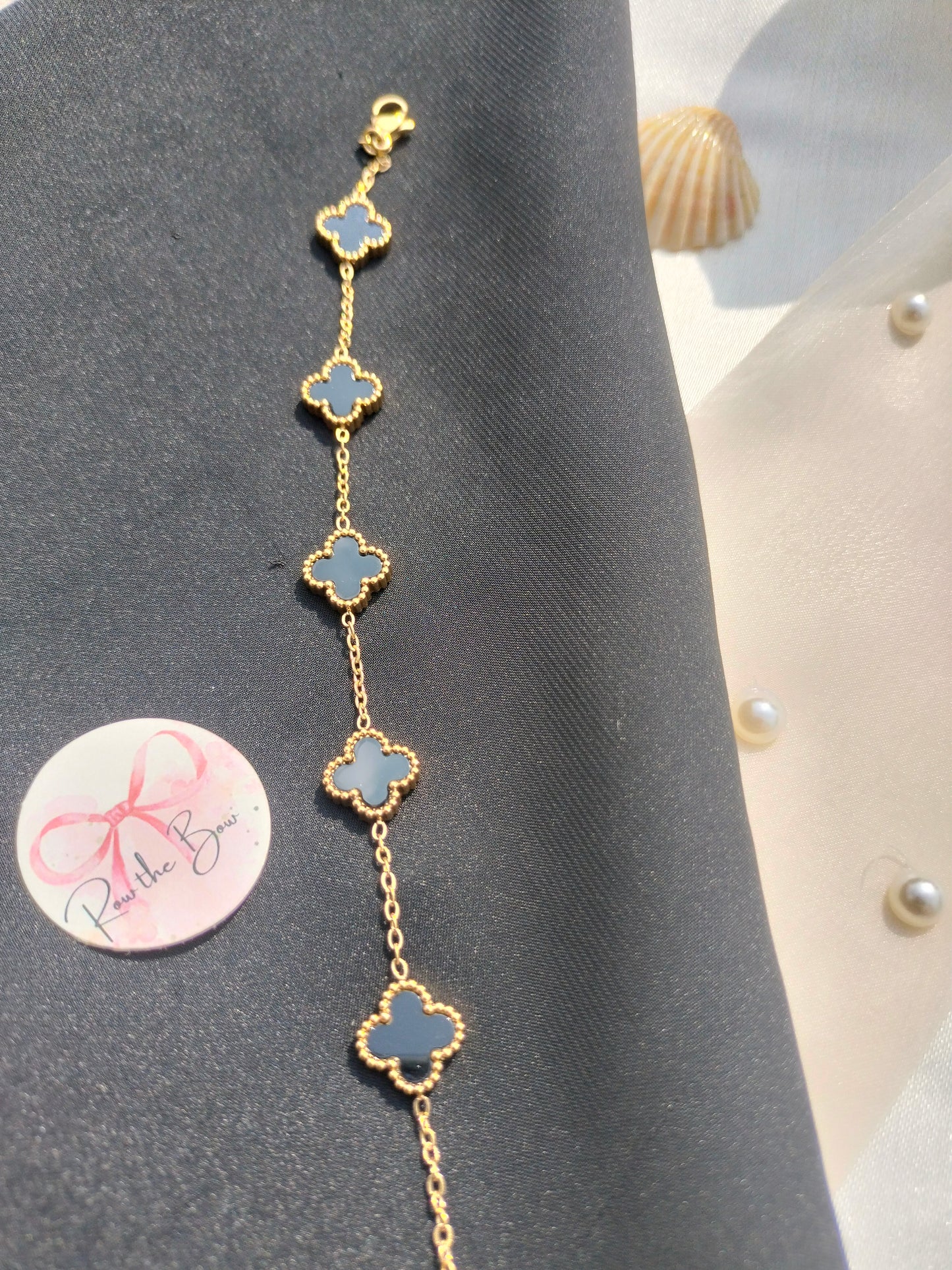 Clovar Black chain bracelet