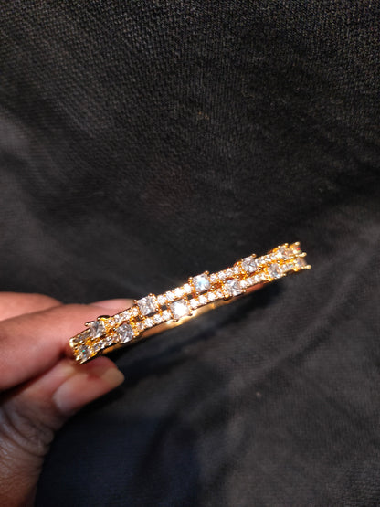 Zircon Titanium Bracelet