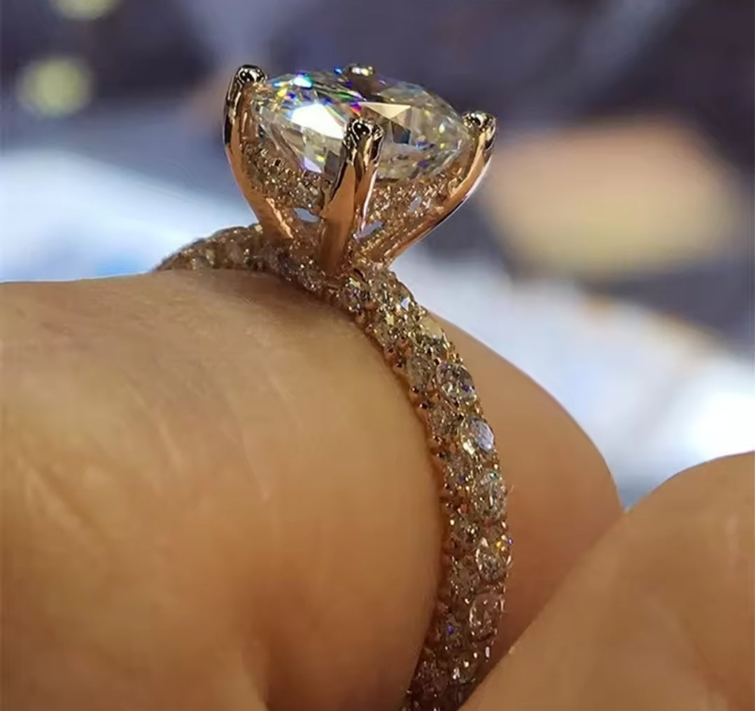 Crown Finger Ring Silver