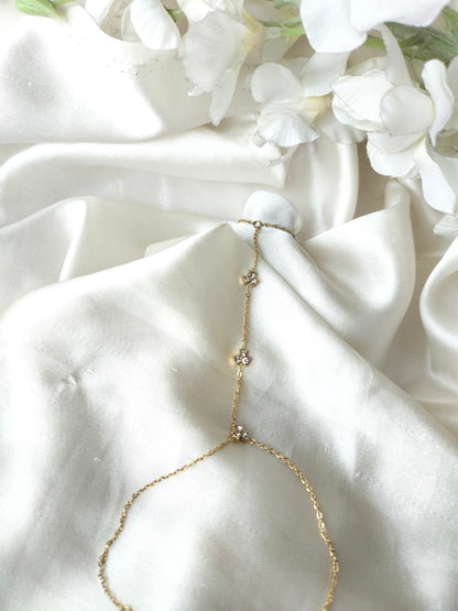 Aliban Ring Chain Bracelet