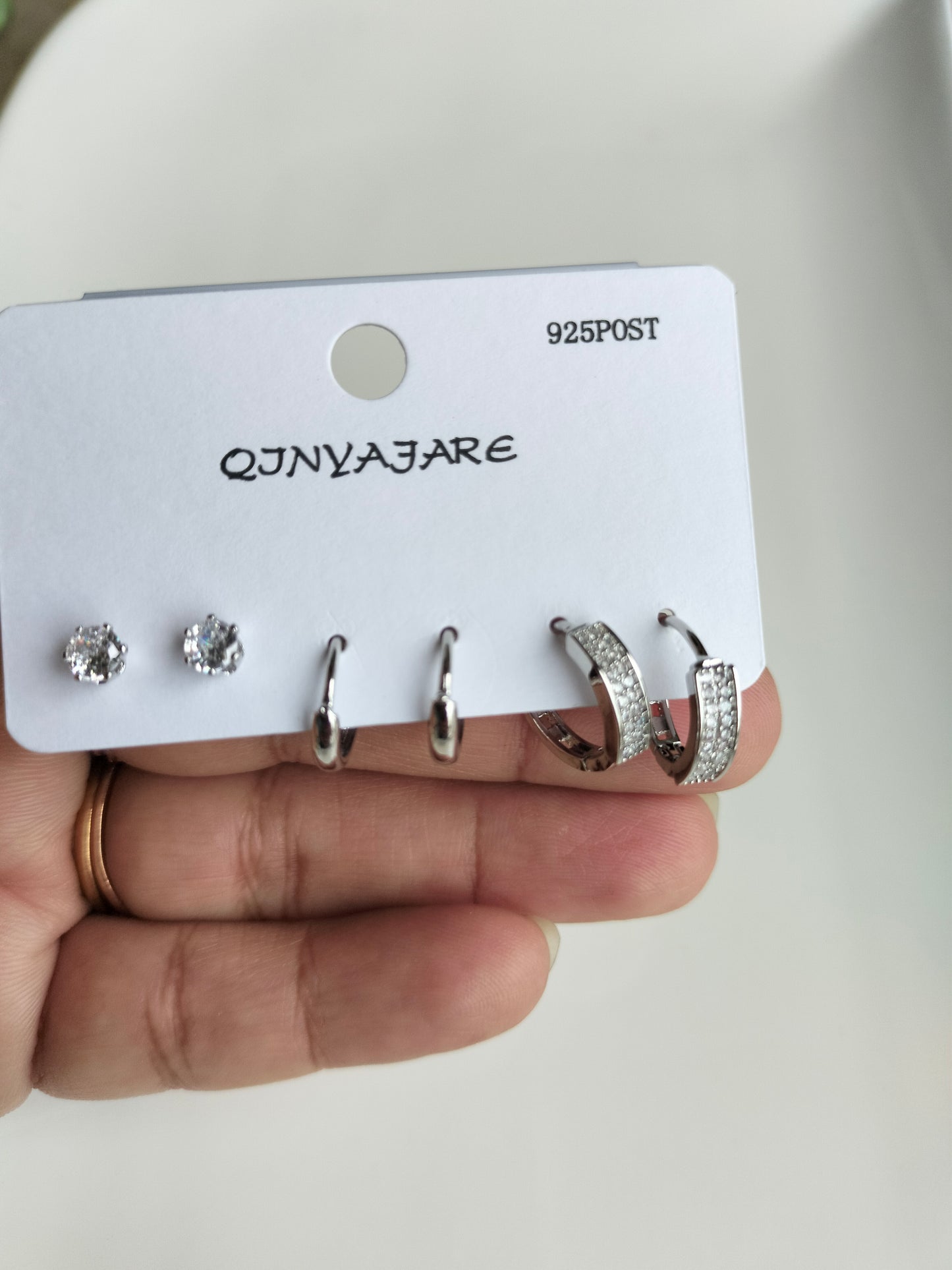Stud Set-0034(Silver)