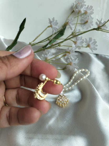 Pearl Zircon Nest Golden