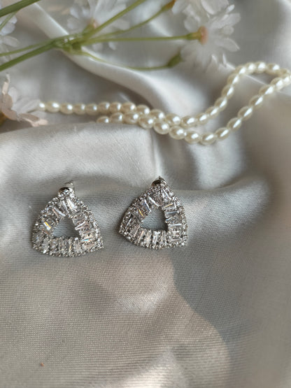 Zircon Triangle Silver