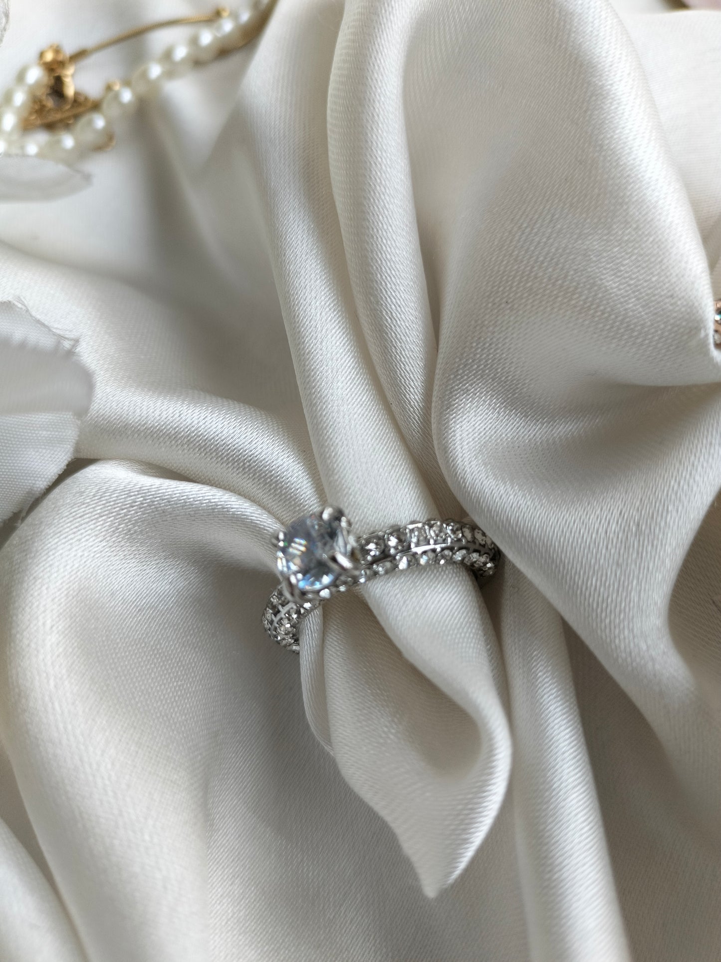 Crown Finger Ring Silver