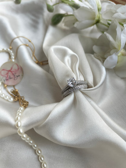 Double Layer Finger Ring