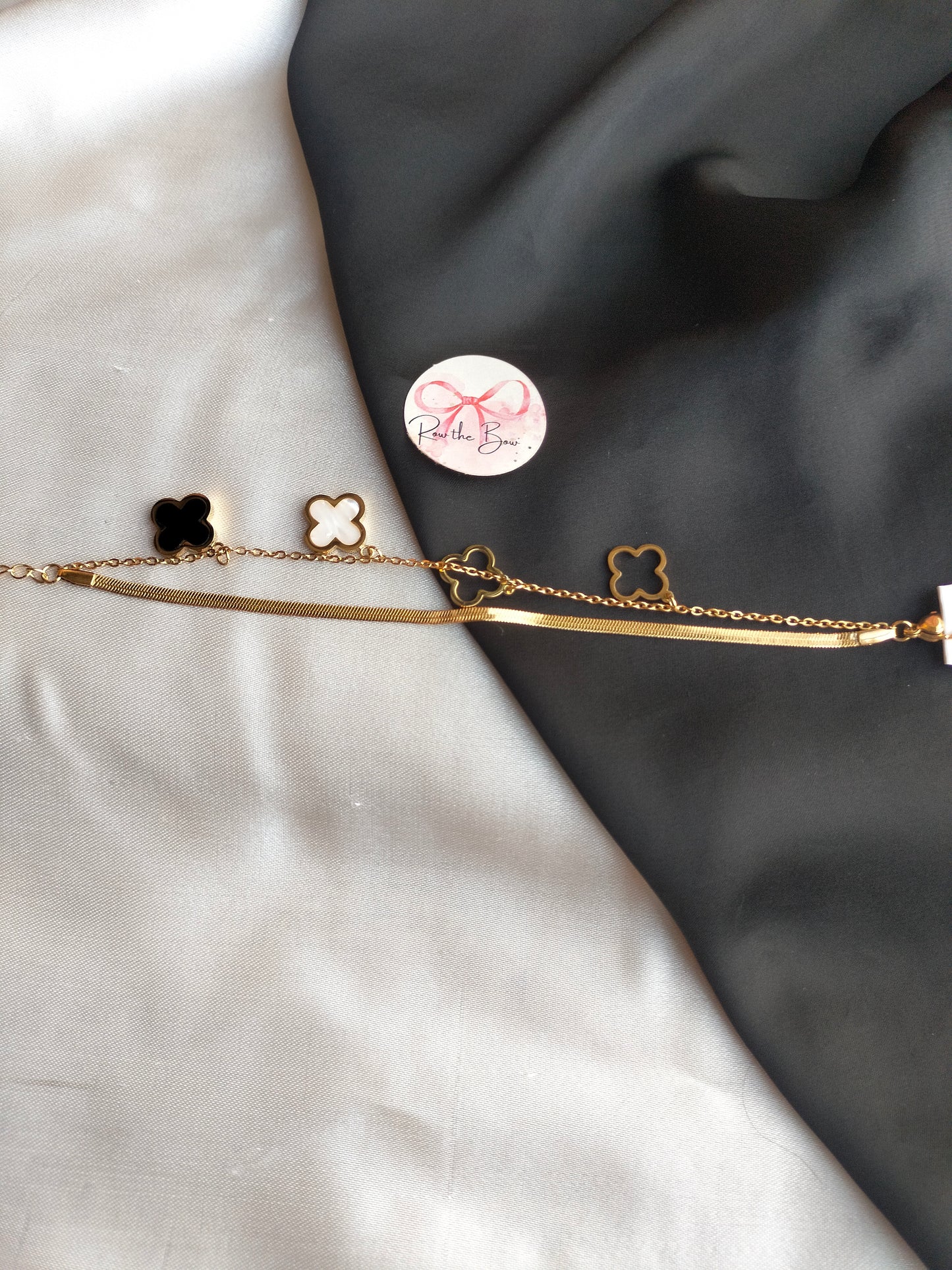 Clovar Flat chain bracelet