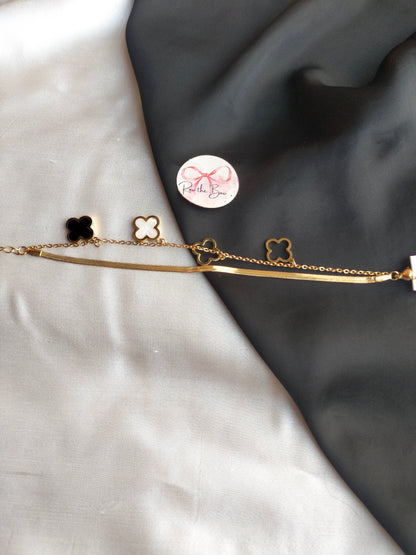 Clovar Flat chain bracelet