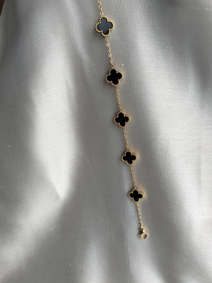 Clovar Black chain bracelet