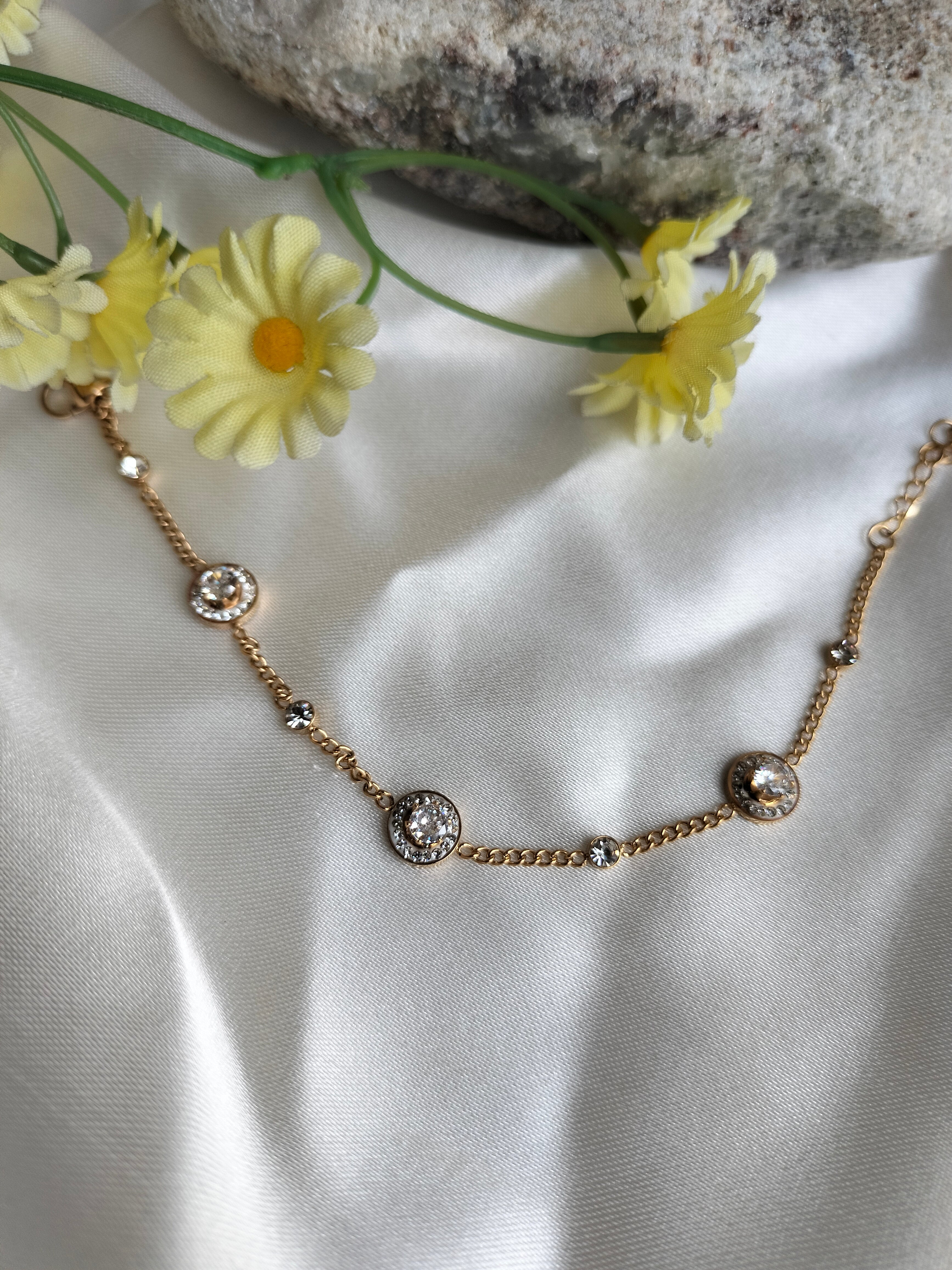 White Stony Bracelet