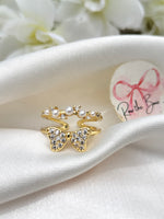 Load image into Gallery viewer, Butterfly bow Ring
