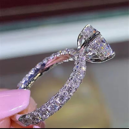 Crown Finger Ring Silver