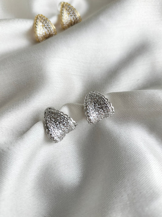 Aurora Shine Stud-Silver 02