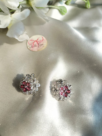 Multi Floral filigree Earrings
