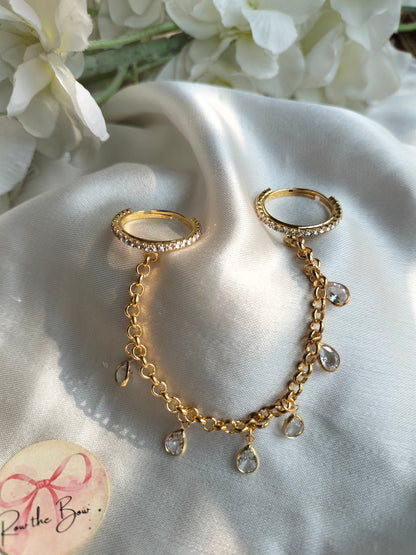 Double Finger Layer Ring