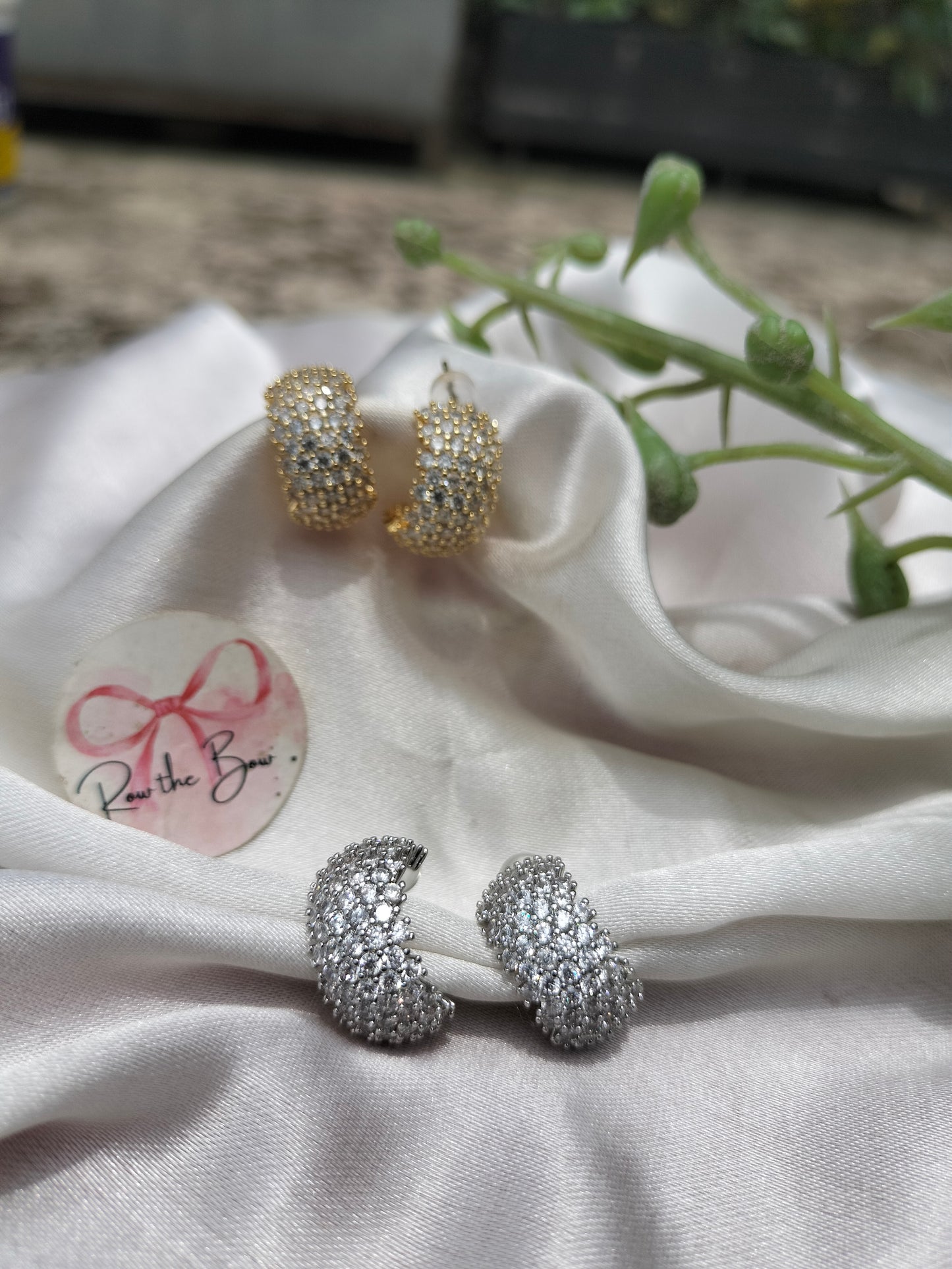 Stony Half Circle Silver