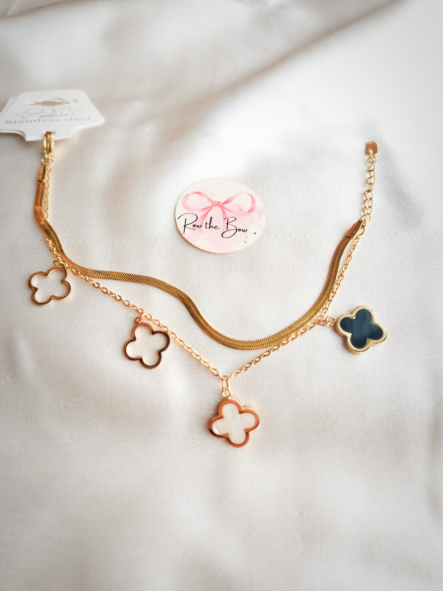 Clovar Flat chain bracelet