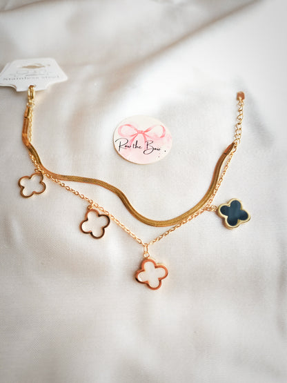 Clovar Flat chain bracelet