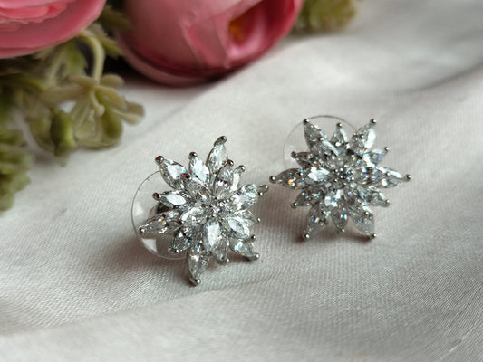 Snowflake Floral Silver