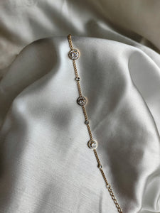 White Stony Bracelet