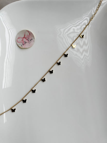 Butterfly layer Chain Bracelet