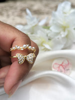 Load image into Gallery viewer, Butterfly bow Ring
