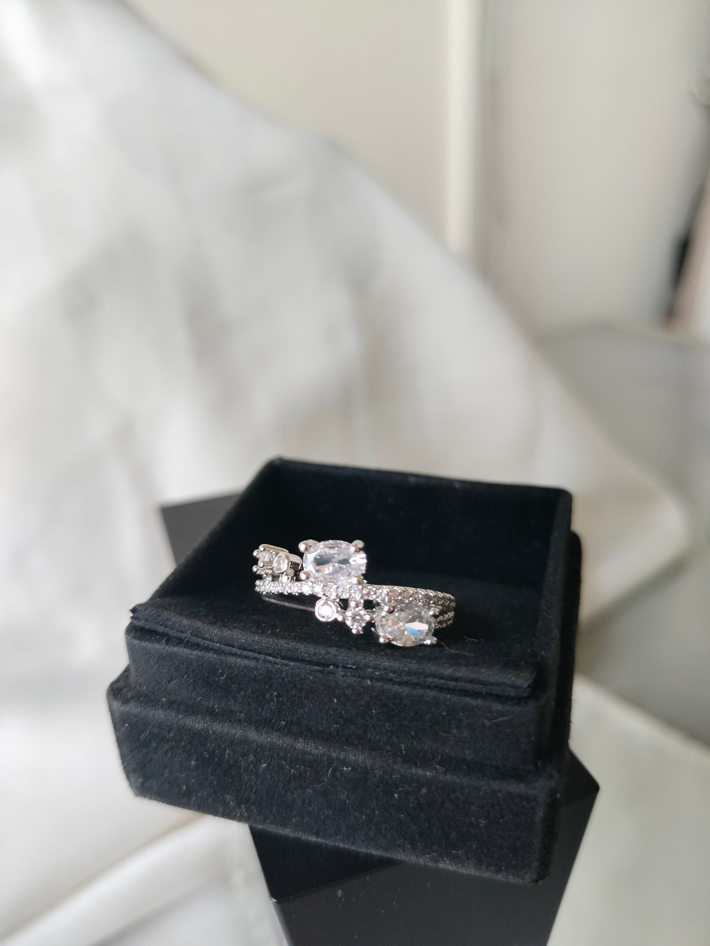 Zircon Stone Ring 03