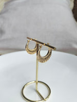 Load image into Gallery viewer, Metallic Snail Hoop
