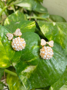 Kitty Bow earring