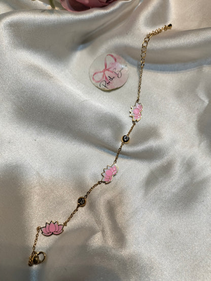 Lotus bracelet